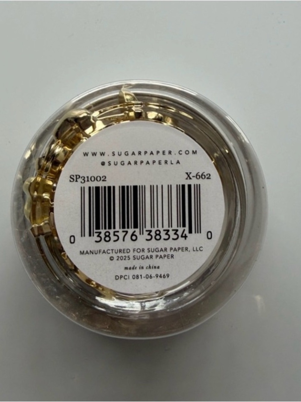 Gold Heart Push Pins 50 Count Decorative Office Pins New - Picture 3 of 3